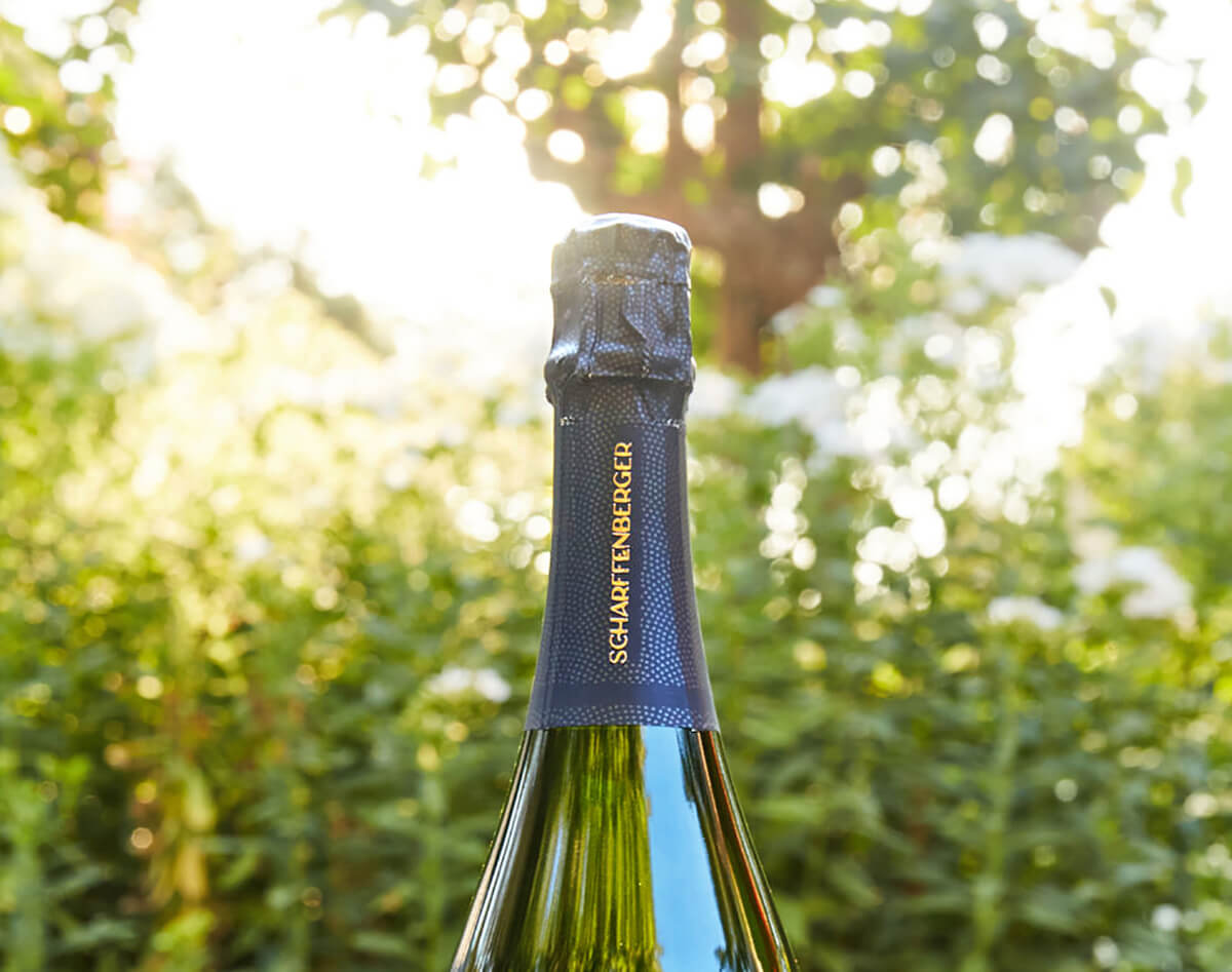 Collect Club, a bottle of sparkling Scharffenberger wine.